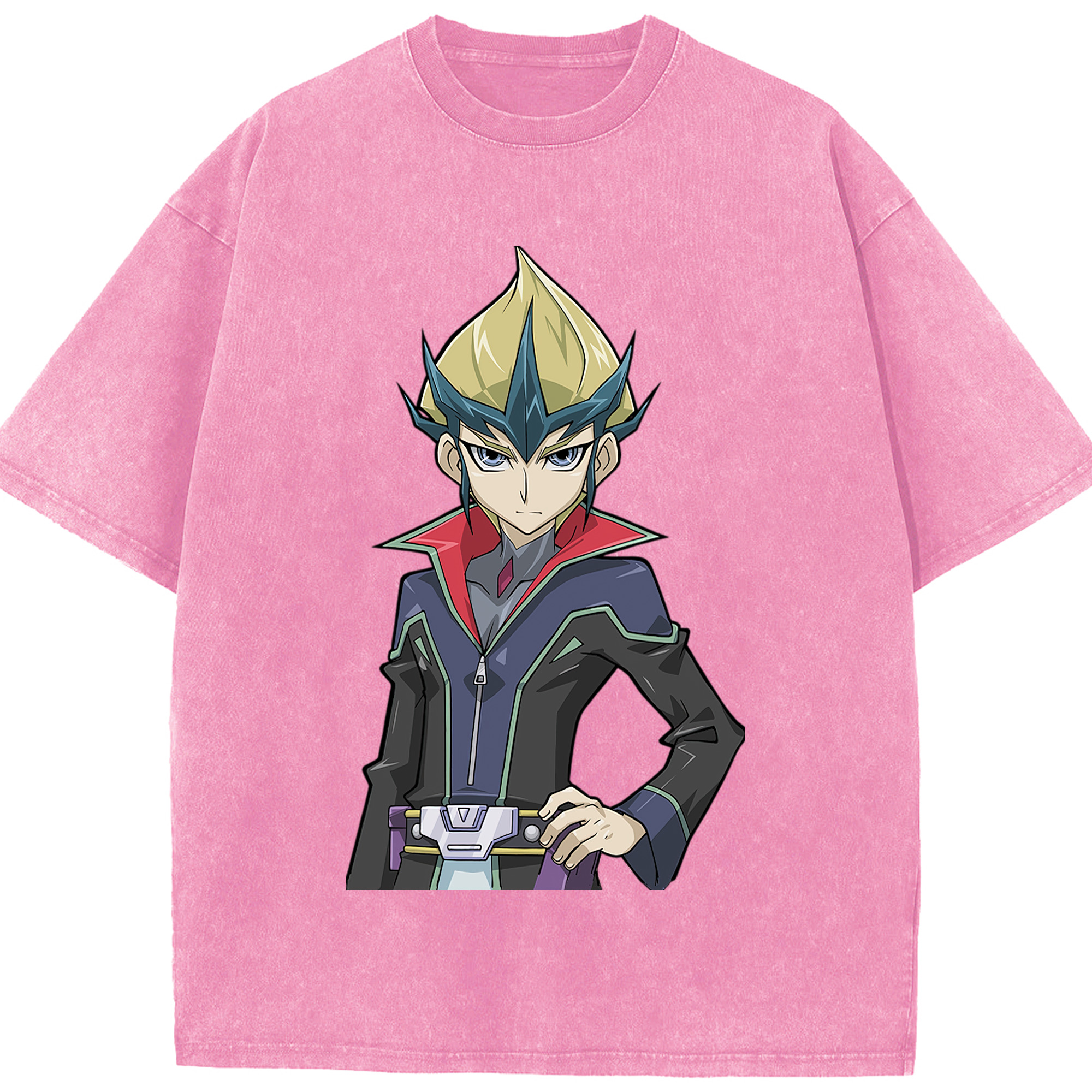 （画像用） 遊☆戯☆王 Yu-Gi-Oh! 綿100% ヴィンテージ風 半袖Tシャツ（フロントプリント）